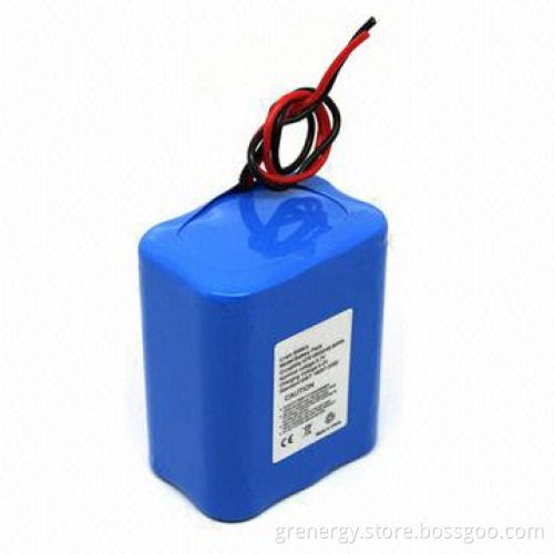7.4V 6600mAh Li-ion Battery Pack 2S3P, Suitable for Lighting, Solar System, CE, UL, RoHS Listed